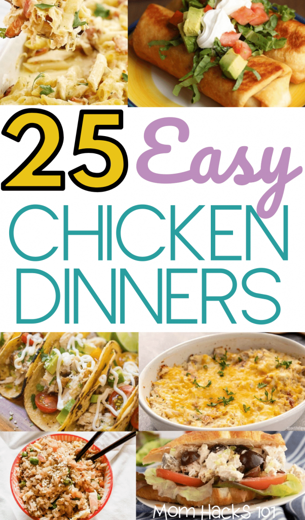 Easy Chicken Dinner Ideas