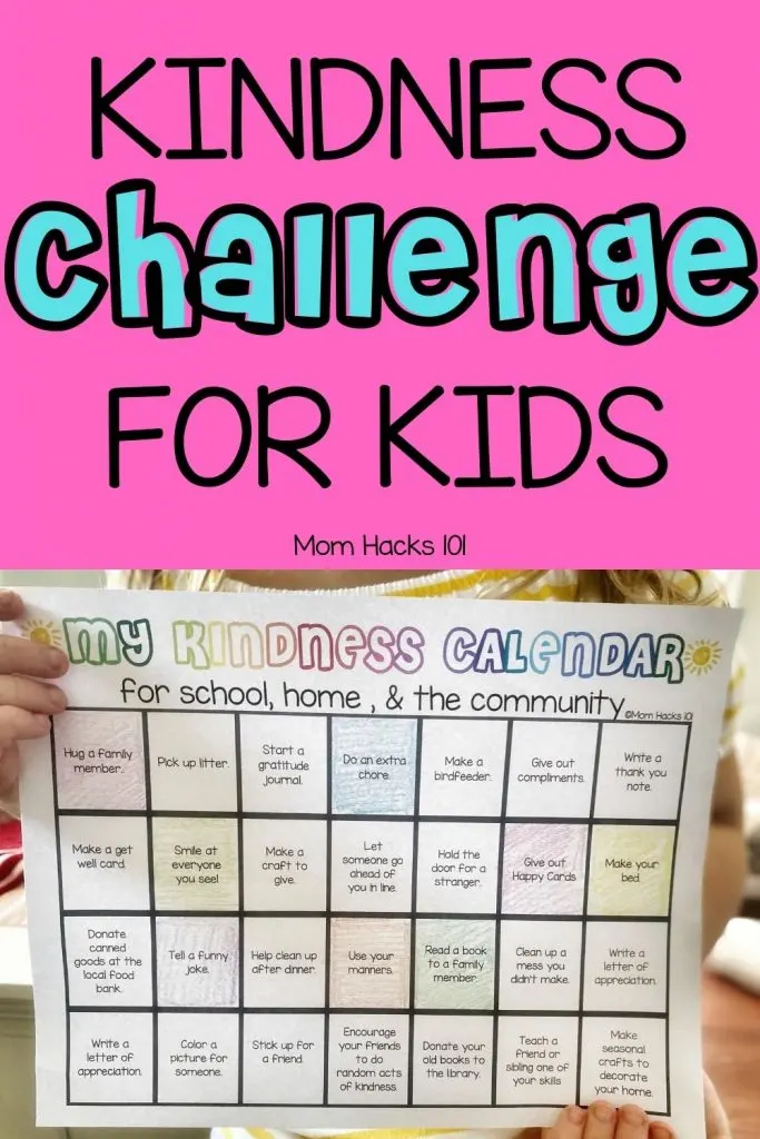 Kindness Challenge For Kids