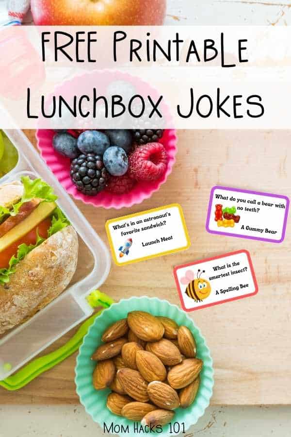 Free Printable Lunchbox Jokes