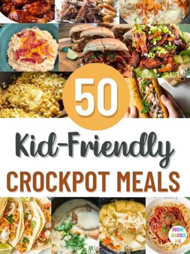 50 Crockpot Recipes For Kids