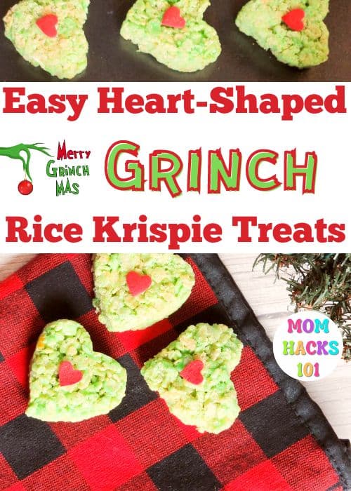 Green Grinch Rice Krispie Treats