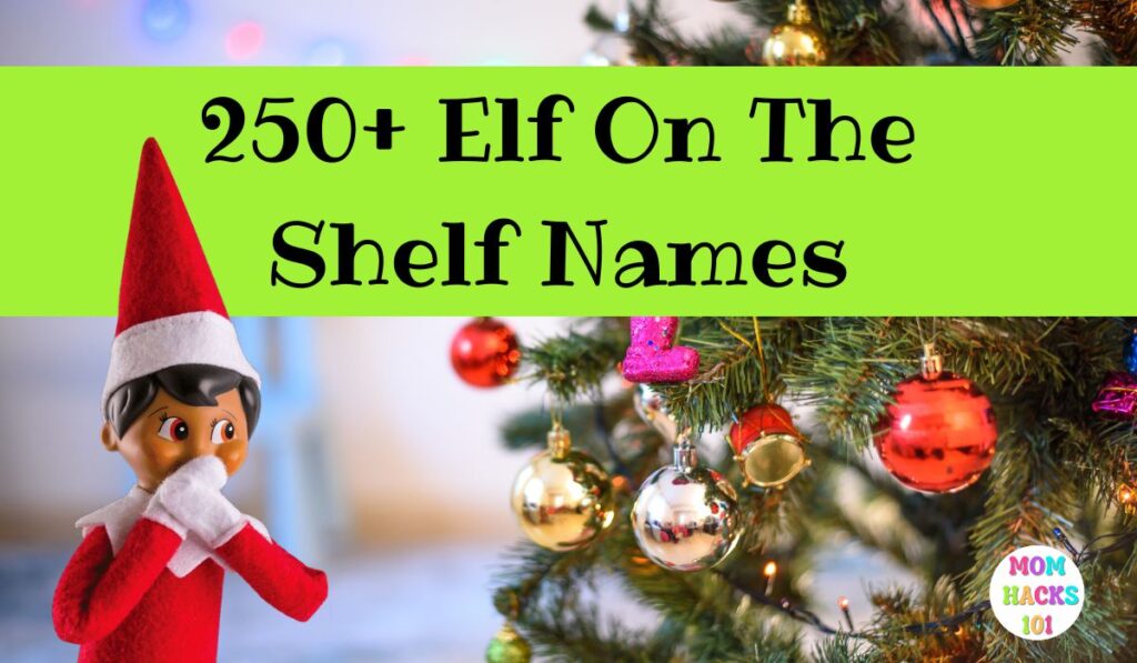 elf names for elf on the shelf
