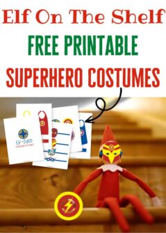 Elf On The Shelf Superhero Costumes FREE Printables - Mom Hacks 101