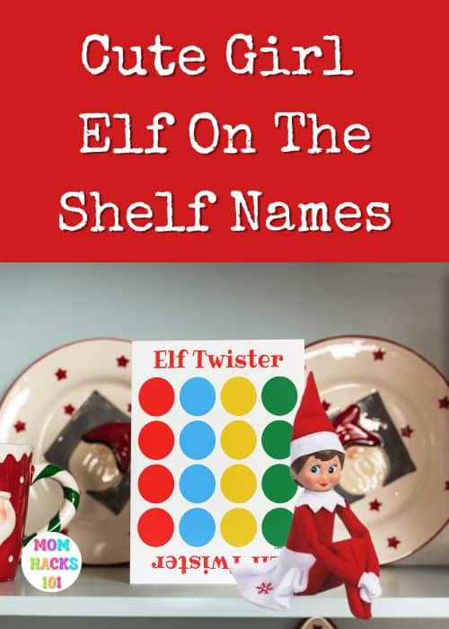 Girl Elf names for elf on the shelf