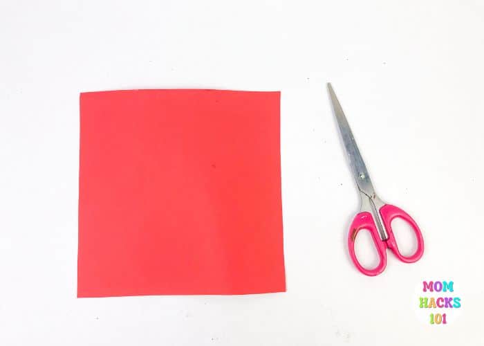 origami heart corner bookmark