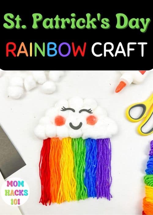 st patricks day rainbow craft