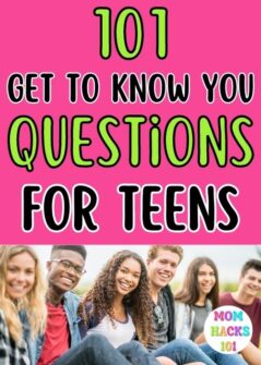 101 Icebreaker Questions For Teens (Get To Know You Questions) - Mom ...