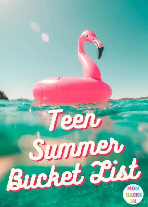 Summer Bucket List For Teenagers