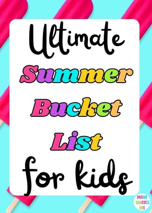 Ultimate Summer Bucket List