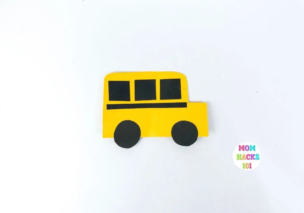 School Bus Craft Preschool