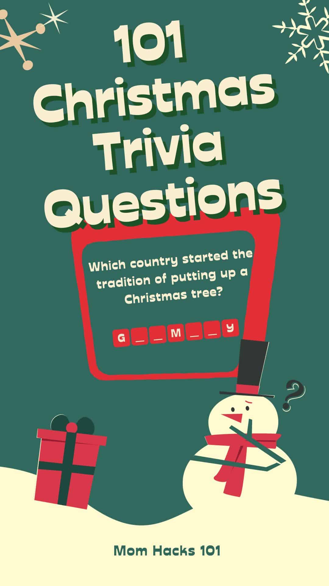 Christmas Trivia Questions and answers